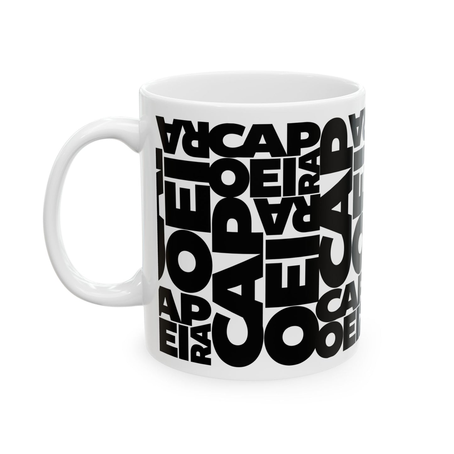 Capoeira Ceramic Mug, (11oz, 15oz)