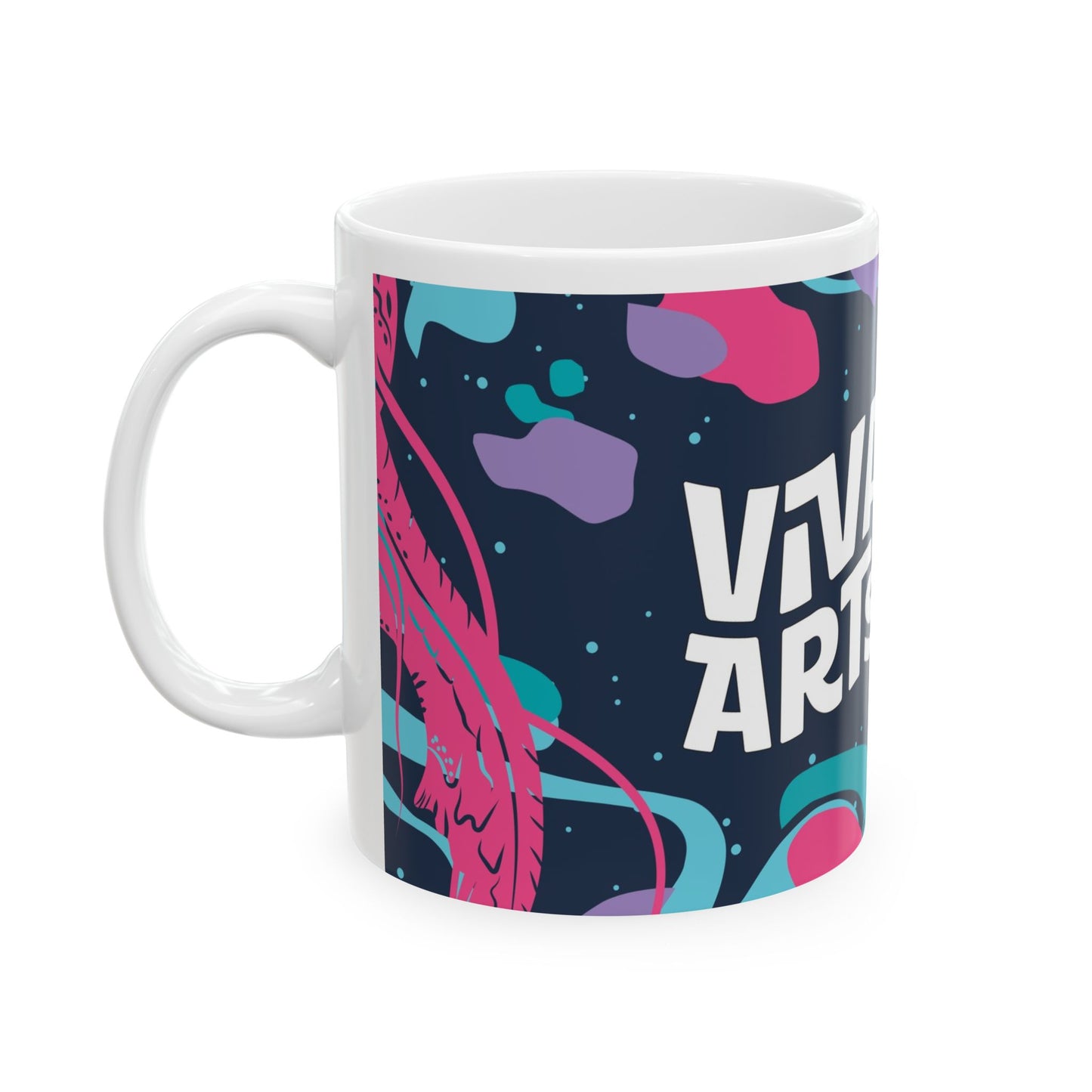 VivaArts Ceramic Mug, (11oz, 15oz)