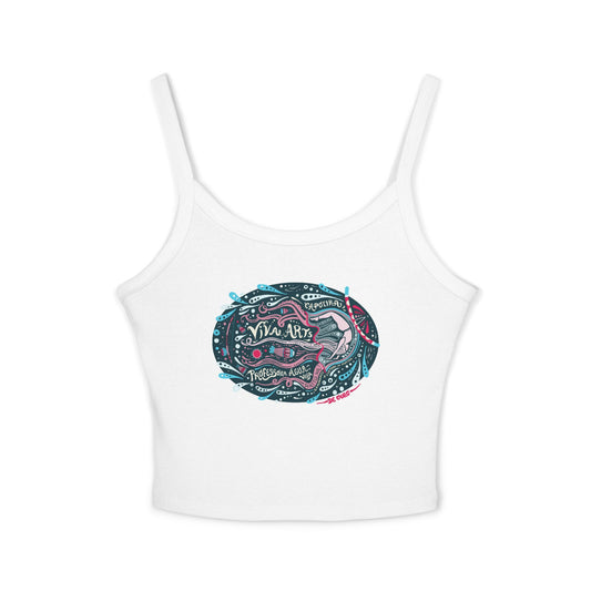 VivaArts Capoeira Women's Spaghetti Strap Tank Top